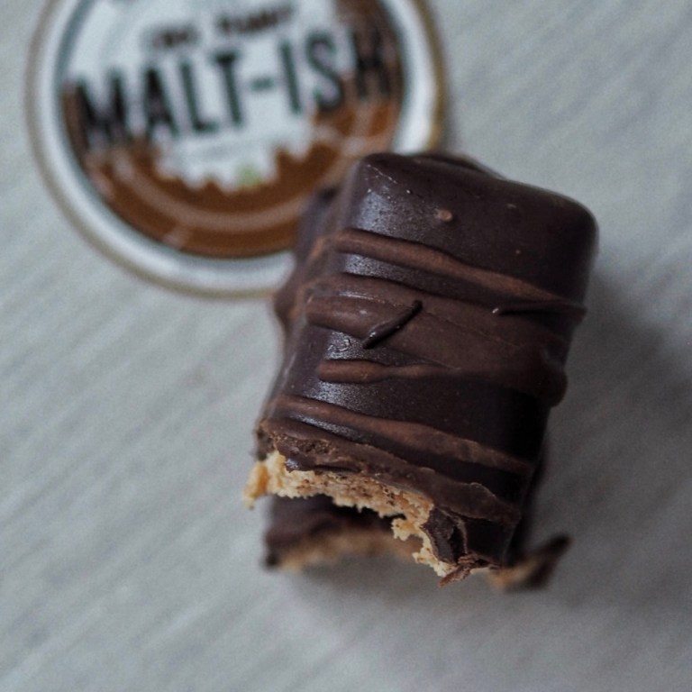 Choc Peanut Malt-ish Bar (Vegan)